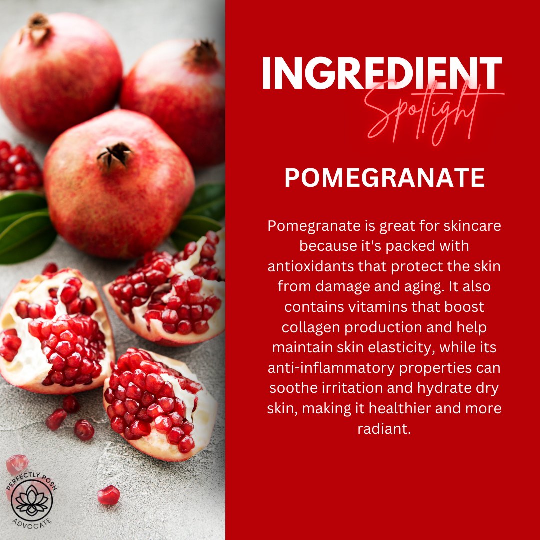 🍷 Pomegranate: The Juicy Secret Your Skin’s Been Thirsting For 🍷