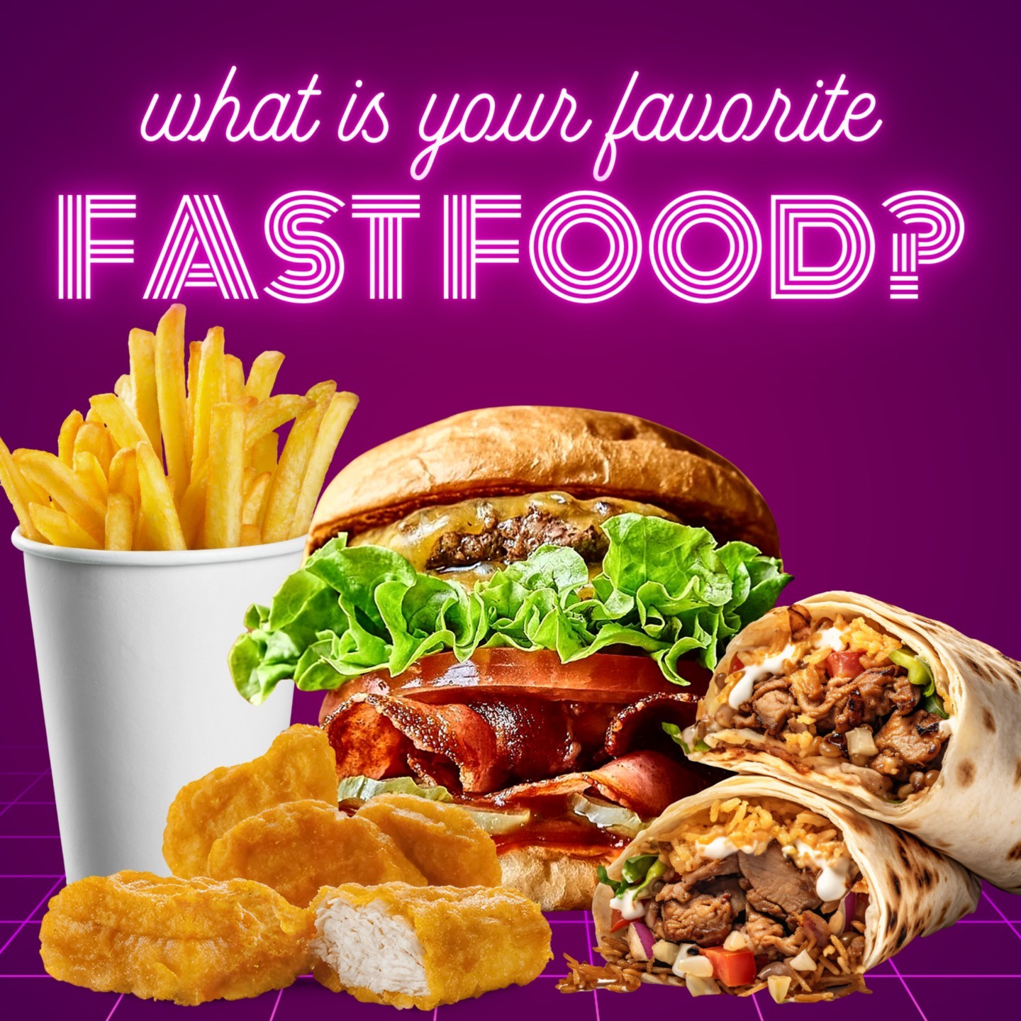 What is your favorite 🤩 fast food?